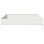 Arriate de acero blanco 100x100x26 cm en Macetas y jardineras | Comprar online en Foru.es