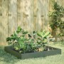 Arriate de acero verde oliva 100x100x26 cm en Macetas y jardineras | Comprar online en Foru.es