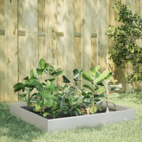 Jardinera de acero inoxidable 100x100x26 cm en Macetas y jardineras | Comprar online en Foru.es