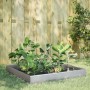 Jardinera de acero galvanizado 100x100x26 cm en Macetas y jardineras | Comprar online en Foru.es