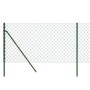 Cerca de alambre verde 1,1x10 m de vidaXL, Paneles de vallas - Ref: Foro24-153906, Precio: 70,49 €, Descuento: %