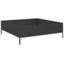 Arriate de acero negro 100x100x26 cm en Macetas y jardineras | Comprar online en Foru.es
