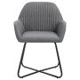 Sillas de comedor 6 unidades de tela gris oscuro de vidaXL, Sillas de comedor - Ref: Foro24-277097, Precio: 605,63 €, Descuen...