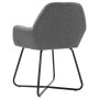 Sillas de comedor 6 unidades de tela gris oscuro de vidaXL, Sillas de comedor - Ref: Foro24-277097, Precio: 605,63 €, Descuen...