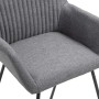 Sillas de comedor 6 unidades de tela gris oscuro de vidaXL, Sillas de comedor - Ref: Foro24-277097, Precio: 605,63 €, Descuen...