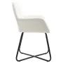 Sillas de comedor 4 unidades tela color crema de vidaXL, Sillas de comedor - Ref: Foro24-277098, Precio: 396,66 €, Descuento: %
