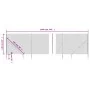Cerca de alambre con pinchos de anclaje verde 1,4x10 m de vidaXL, Paneles de vallas - Ref: Foro24-153923, Precio: 105,69 €, D...