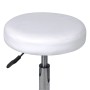 Taburetes de oficina 2 uds cuero sintético blanco de vidaXL, Sillas de oficina - Ref: Foro24-277175, Precio: 80,15 €, Descuen...