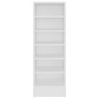 Mueble zapatero de madera contrachapada blanco 31,5x35x90 cm de vidaXL, Zapateros y organizadores de calzado - Ref: Foro24-80...