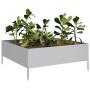 Jardinera de acero galvanizado 100x100x25 cm en Macetas y jardineras | Comprar online en Foru.es