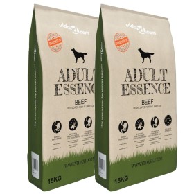 Comida seca para perros Adult Essence Beef 2 uds 30 kg de vidaXL, Comida para perros - Ref: Foro24-275191, Precio: 70,97 €, D...