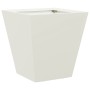 Jardinera hexagonal acero blanca 30x30x30 cm en Macetas y jardineras | Comprar online en Foru.es