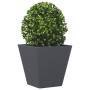 Jardinera hexagonal acero antracita 30x30x30 cm en Macetas y jardineras | Comprar online en Foru.es