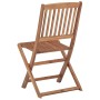 Sillas de jardín plegables 6 uds y cojines madera maciza acacia de vidaXL, Sillas de jardín - Ref: Foro24-3075007, Precio: 30...