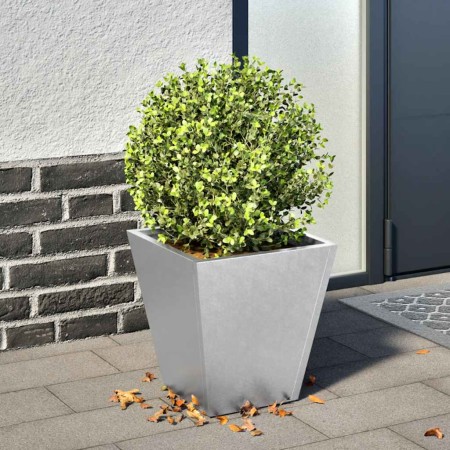 Jardinera hexagonal de acero galvanizado 30x30x30 cm en Macetas y jardineras | Comprar online en Foru.es