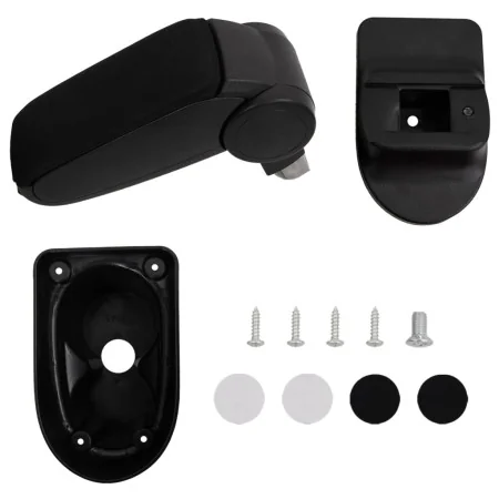 Reposabrazos para coche ABS negro 13x36x(30-46) cm de vidaXL, Asientos para vehículos motorizados - Ref: Foro24-154674, Preci...