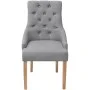 Sillas de comedor 6 unidades de tela gris claro de vidaXL, Sillas de comedor - Ref: Foro24-274422, Precio: 637,33 €, Descuent...