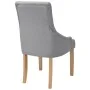 Sillas de comedor 6 unidades de tela gris claro de vidaXL, Sillas de comedor - Ref: Foro24-274422, Precio: 637,33 €, Descuent...