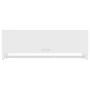 Armario de madera contrachapada blanco 100x32,5x35 cm de vidaXL, Armarios roperos - Ref: Foro24-808233, Precio: 57,05 €, Desc...