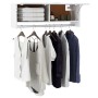 Armario de madera contrachapada blanco 100x32,5x35 cm de vidaXL, Armarios roperos - Ref: Foro24-808233, Precio: 58,25 €, Desc...