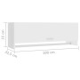 Armario de madera contrachapada blanco 100x32,5x35 cm de vidaXL, Armarios roperos - Ref: Foro24-808233, Precio: 58,25 €, Desc...