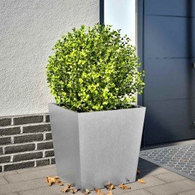 Jardinera de acero galvanizado 50x50x50 cm en Macetas y jardineras | Comprar online en Foru.es