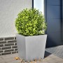 Jardinera de acero galvanizado 50x50x50 cm en Macetas y jardineras | Comprar online en Foru.es