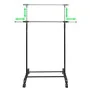 Perchero ajustable para ropa 1 barra 2 unidades de vidaXL, Organizadores de vestidores y perchas de barra - Ref: Foro24-27018...