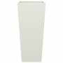 Jardineras 2 uds acero blanco 35x35x75 cm en Macetas y jardineras | Comprar online en Foru.es