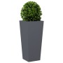Jardinera hexagonal acero antracita 35x35x75 cm en Macetas y jardineras | Comprar online en Foru.es