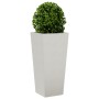Jardineras 2 uds de acero inoxidable 35x35x75 cm en Macetas y jardineras | Comprar online en Foru.es