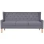 Conjunto de sofás 2 piezas tela gris de vidaXL, Sofás - Ref: Foro24-274934, Precio: 770,20 €, Descuento: %