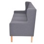 Conjunto de sofás 2 piezas tela gris de vidaXL, Sofás - Ref: Foro24-274934, Precio: 721,27 €, Descuento: %