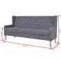 Conjunto de sofás 2 piezas tela gris de vidaXL, Sofás - Ref: Foro24-274934, Precio: 770,20 €, Descuento: %