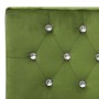 Banco de terciopelo verde claro 110 cm de vidaXL, Bancos de comedor y cocina - Ref: Foro24-325866, Precio: 97,07 €, Descuento: %