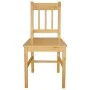 Sillas de comedor 6 unidades de madera de pino de vidaXL, Sillas de comedor - Ref: Foro24-271498, Precio: 340,58 €, Descuento: %