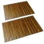 Set 2 alfombras de acacia para el baño, 80 x 50 cm de vidaXL, Alfombras y esterillas de baño - Ref: Foro24-271768, Precio: 58...