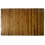 Set 2 alfombras de acacia para el baño, 80 x 50 cm de vidaXL, Alfombras y esterillas de baño - Ref: Foro24-271768, Precio: 58...