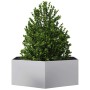 Jardinera hexagonal acero galvanizado 138x120x45 cm en Macetas y jardineras | Comprar online en Foru.es