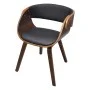 Sillas de comedor 4 uds madera curvada piel sintética marrón de vidaXL, Sillas de comedor - Ref: Foro24-270044, Precio: 717,5...