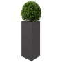 Jardinera triangular acero negro 40x34,5x70 cm en Macetas y jardineras | Comprar online en Foru.es
