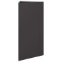 Jardinera triangular acero negro 40x34,5x70 cm en Macetas y jardineras | Comprar online en Foru.es