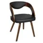 Esszimmerstühle, 4 Stück, gebogenes Holz, braunes Kunstleder von vidaXL, Essstühle - Ref: Foro24-270039, Preis: 570,66 €, Rab...