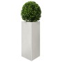 Jardinera trianngular de acero inoxidable 40x34,5x70 cm en Macetas y jardineras | Comprar online en Foru.es