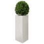 Jardineras triangulares 2 uds acero inoxidable 40x40x75 cm en Macetas y jardineras | Comprar online en Foru.es
