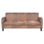 Conjunto de sofás 2 piezas ante artificial marrón de vidaXL, Sofás - Ref: Foro24-275226, Precio: 839,43 €, Descuento: %