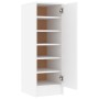Mueble zapatero de aglomerado blanco 32x35x92 cm de vidaXL, Zapateros y organizadores de calzado - Ref: Foro24-808972, Precio...