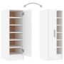 Mueble zapatero de aglomerado blanco 32x35x92 cm de vidaXL, Zapateros y organizadores de calzado - Ref: Foro24-808972, Precio...