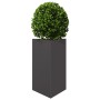 Jardinera triangular acero negro 50x43x75 cm en Macetas y jardineras | Comprar online en Foru.es