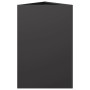 Jardinera triangular acero negro 50x43x75 cm en Macetas y jardineras | Comprar online en Foru.es